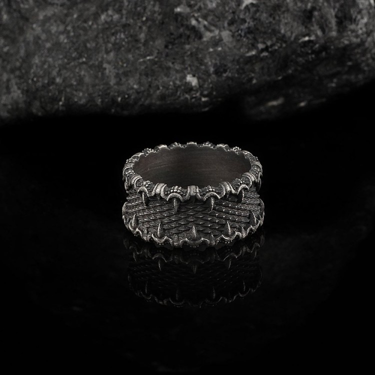 Antique Model 925 Sterling Silver Men's Ring