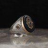925 Sterling Silver Ring with Onyx Stone