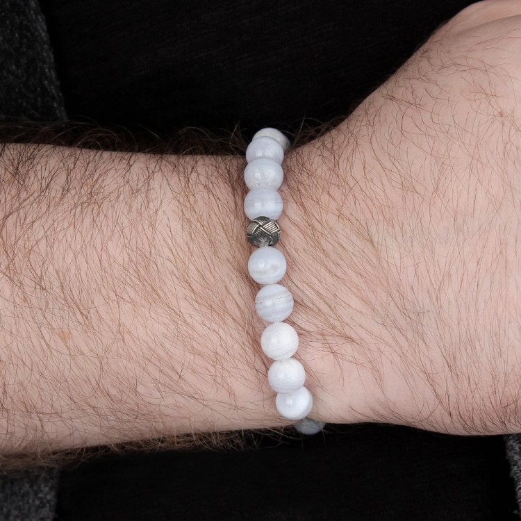Aquamarine Natural Stone Bracelet